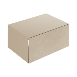 Keuco Edition 11 Art Sideboard 32541810801 80x35x49cm, 1 front drawer, interior lighting, satin finish, ceramic, sand, sahara