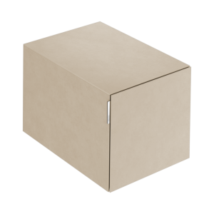 Keuco Edition 11 Art Sideboard 32541910401 40x35x49cm, 1 Frontauszug, Innenbeleuchtung, Keramik, sahara