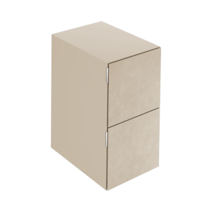 Keuco Edition 11 Art Sideboard 32542810401 40x70x49cm, 2 front drawers, interior lighting, satin finish, ceramic, sand, sahara