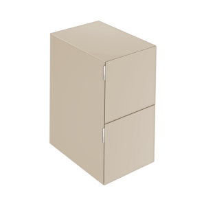 Keuco Edition 11 Art Sideboard 32542850400 40x70x49cm, 2 front drawers, satin-finished glass, sand