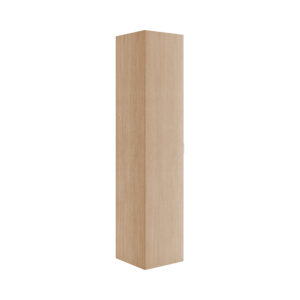 Keuco Edition 11 Art tall cabinet 32551890400 40x180x36cm, 1 door, hinged left, veneer, light oak
