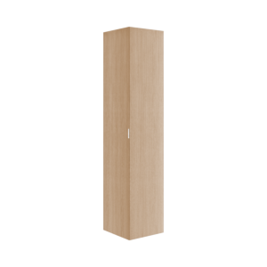 Armoire haute Keuco Edition 11 Art 32552890400 40x180x36cm, 1 porte, charnières à droite, placage, chêne clair