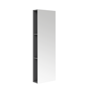 Keuco Edition 11 Art Spiegelregal 32560540500 50x150x16cm, Wandmontage, Lack seidenmatt, smoke