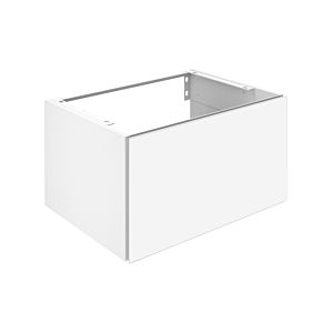 Keuco X-Line Waschtisch-Unterschrank 33151970000 65x40x49cm, Frontauszug, Dekor vulkanit matt beschichtet, Glas vulkanit matt