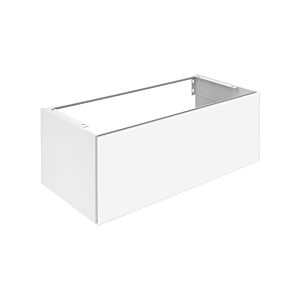 Keuco X-Line vanity unit 33171970000 100x40x49cm, front pull-out, matt vulcanite coated decor, matt vulcanite glass
