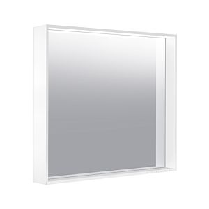 Keuco X-Line light mirror 33298302503 800x700x105mm, 52 + 33 watt, white, mirror heating