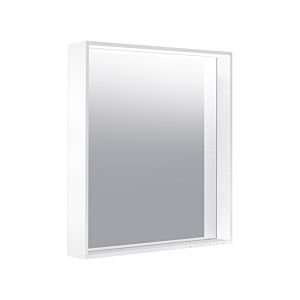 Keuco X-Line light mirror 33298142003 650x700x105mm, 41 + 30 watt, truffle, mirror heating