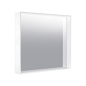 Keuco miroir X-Line 33298112503 800x700x105mm, 52 + 33 watts, anthracite, miroir chauffant