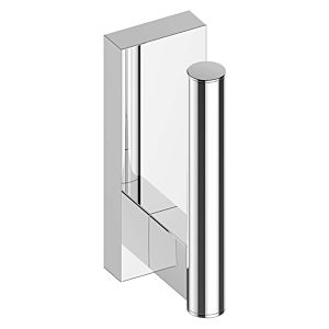 Keuco Plan Care wall plate 34903010001 with toilet paper holder, chrome-plated
