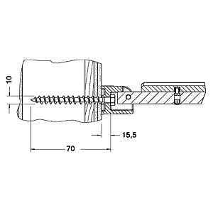 Keuco fixation Keuco fixation directe sans chevilles