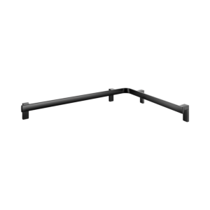 Keuco Axess Dusch-/Wannenhandlauf 35011378602 schwarz matt, 850 x 650 mm
