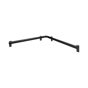 Keuco Axess Dusch-/Wannenhandlauf 35011378800 schwarz matt, 850 x 850 mm