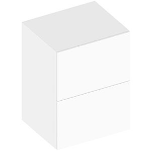 Keuco Edition 90 buffet 39035380000 60x80x48.5cm, 2 coulissants frontaux, blanc