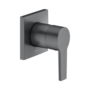 Keuco Edition 11 Brausearmatur 51151130002 schwarzchrom gebürstet, Unterputz Montage