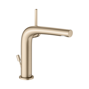 Keuco Edition 400 Waschtischarmatur 51502030000 Bronze gebürstet, 153 mm, mit Ablaufgarnitur