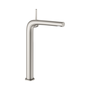 Keuco Edition 400 basin mixer 51502050103 projection 183mm, without waste fitting, brushed nickel