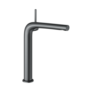 Keuco Edition 400 Waschtischarmatur 51502130102 Ausladung 183mm, ohne Ablaufgarnitur, Schwarzchrom gebürstet