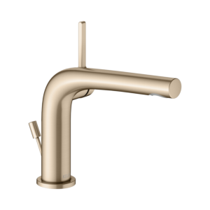 Keuco Edition 400 basin mixer 51504030002 projection 153mm, with waste fitting, brushed bronze