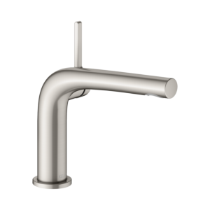 Keuco Edition 400 Waschtischarmatur 51504050102 Ausladung 153mm, ohne Ablaufgarnitur, Nickel gebürstet