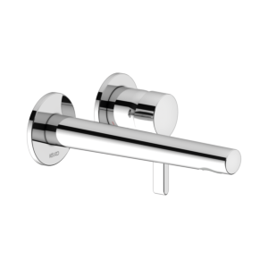 Keuco Edition 400 Waschtischarmatur 51516010200 Unterputz Wand Armatur, 219 mm, verchromt