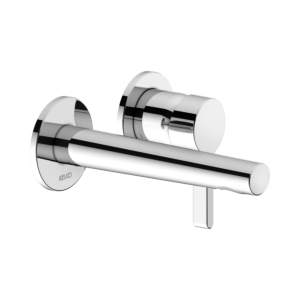 Keuco Edition 400 Waschtischarmatur 51516010201 Unterputz Wand Armatur, 187 mm, verchromt