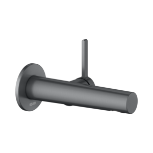 Keuco Edition 400 washbasin fitting 51516130101 brushed black chrome, concealed installation, projection 165 mm