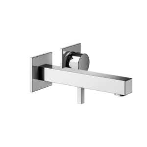 Keuco Edition 90 Square Wand Waschtischarmatur 59116010200 Unterputz Montage, verchromt, ohne Ablaufgarnitur, Ausladung 200 mm