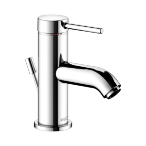 Keuco IXMO Soft single-lever basin mixer 59504012000 projection 94mm, with waste set, chrome-plated