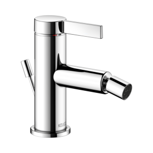 Keuco IXMO bidet mixer 59509011000 projection 110mm, with drain fitting, chrome-plated