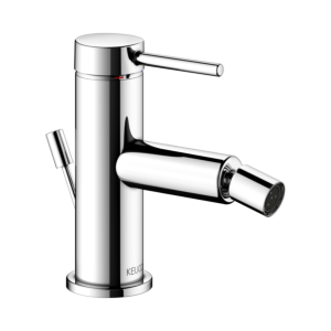 Keuco Ixmo bidet single-lever mixer 59509012000 projection 110mm, with drain fitting, chrome-plated