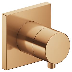 Keuco Ixmo Fertigmontageset 59541031002 Bronze gebürstet, Unterputz-Absperrventil, Griff Comfort, eckig