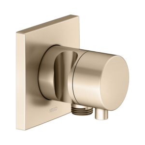 Keuco IXMO Comfort mitigeur à encastrer 59541031202 bronze brossé, installation encastrée, carré, raccord de tuyau/support de douche