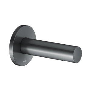 Keuco bath spout 59545130001 152mm, brushed black chrome, round rosette