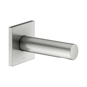 KEUCO IXMO bath spout 59545210002 projection 130 mm, stainless steel finish, square rosette