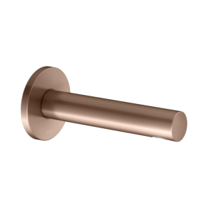 KEUCO IXMO bath spout 59545290101 projection 180 mm, brushed rose gold, round rosette