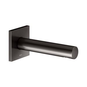 KEUCO IXMO bath spout 59545350102 projection 180 mm, titanium black brushed, square rosette