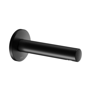 Keuco IXMO bath spout 59545370101 projection 180 mm, matt black, round rosette