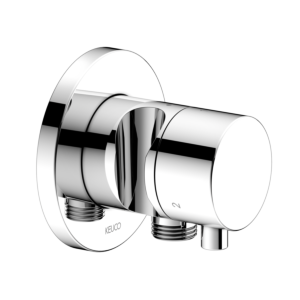 Keuco Ixmo Fertigmontageset 59548011201 Unterputz-3-Wege-Umstellventil, Brausehalter, Griff Comfort, rund, verchromt