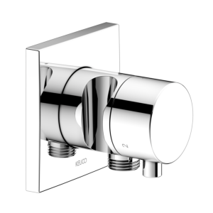 Keuco Ixmo Fertigmontageset 59548011202 Unterputz-3-Wege-Umstellventil, Brausehalter, Griff Comfort, eckig, verchromt