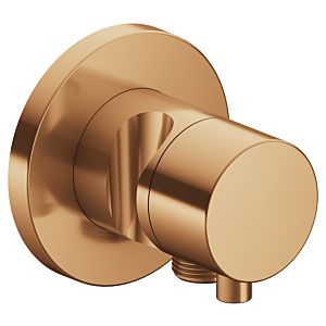Keuco Ixmo Fertigmontageset 59548031201 Unterputz-3-Wege-Umstellventil, Brausehalter, Griff Comfort, rund, Bronze gebürstet