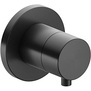 Keuco 59548131001 Inverseur 3 voies à Comfort Select poignée match0, rond, chrome noir brossé