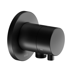 Keuco IXMO Comfort final assembly set 59548371101 UP 3-way diverter valve, round, hose connection, matt black