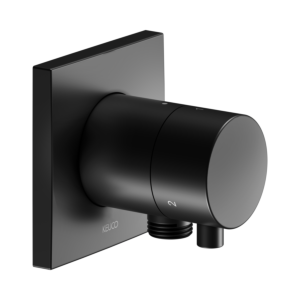 Keuco IXMO Comfort final assembly set 59548371102 UP 3-way diverter valve, square, hose connection, matt black