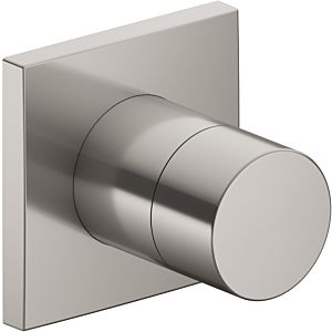 Keuco 59549050002 Concealed 3-way shut-off and diverter valve, Pure handle, square, brushed nickel