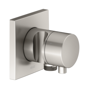 Keuco Ixmo 59549051202 Inverseur 3 voies Comfort Select , support de douche, poignée match0 , carré, nickel brossé
