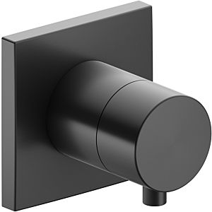 Keuco 59549131002 Concealed 3-way shut-off and diverter valve, handle Comfort , square, brushed black chrome