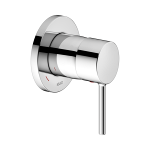 Keuco IXMO shower mixer 59551010201 concealed installation, round, chrome-plated