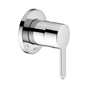 Keuco IXMO shower mixer 59551010301 concealed installation, round, chrome-plated