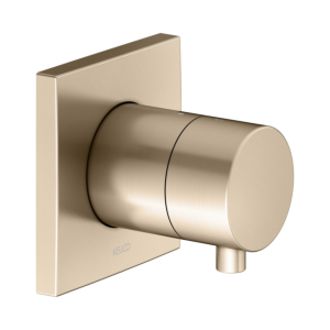 Keuco 59556031002 Concealed 2-way diverter valve, handle Comfort , square, brushed bronze