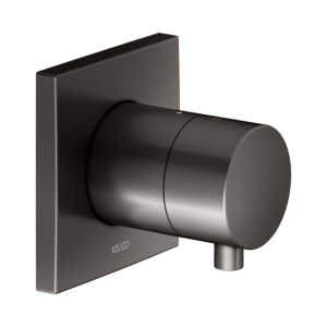 KEUCO IXMO trim kit 59556351002 concealed 2-way diverter valve, square, brushed titanium black
